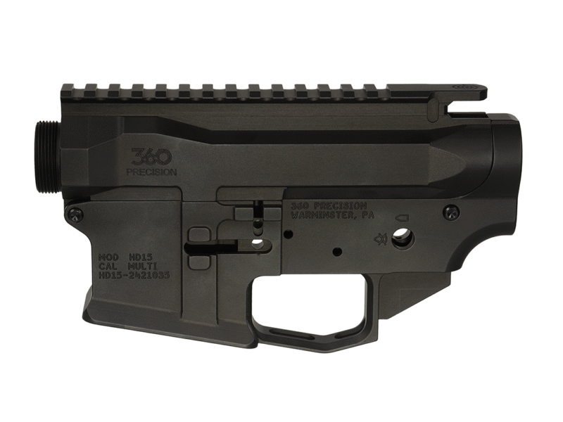 HD15 "Heavy Duty" Billet Aluminum Upper and Lower Receiver Set