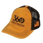 360 Precision Trucker Hat, Brown/Black