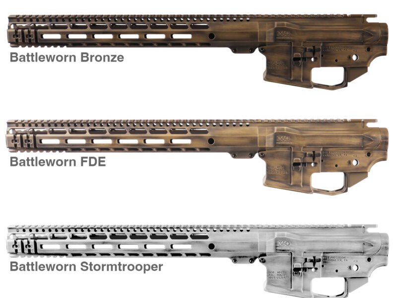 13.5" Battleworn AR-15 / M4 Builder Sets