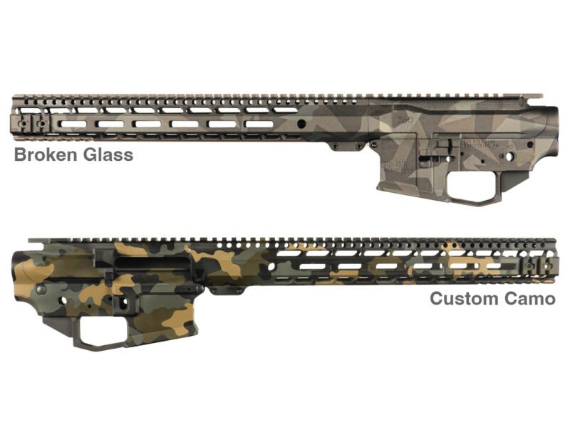 15" Heavy Duty Billet Aluminum AR-15 / M4 Builders Set Custom Camo