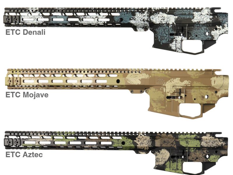 15" Heavy Duty Billet Aluminum AR-15 / M4 Builders Set ETC Camo