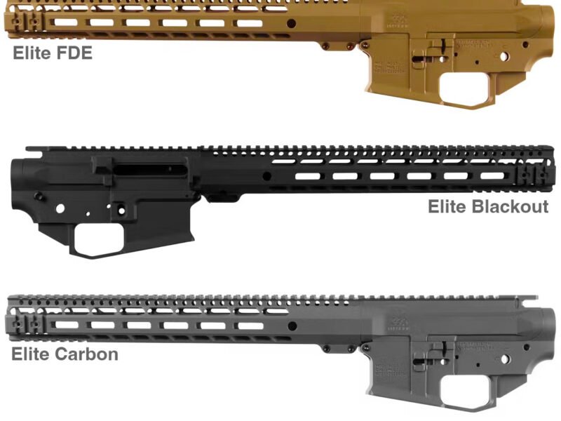 13.5 AR-15 M4 Builder Sets One Color Elite Cerakote
