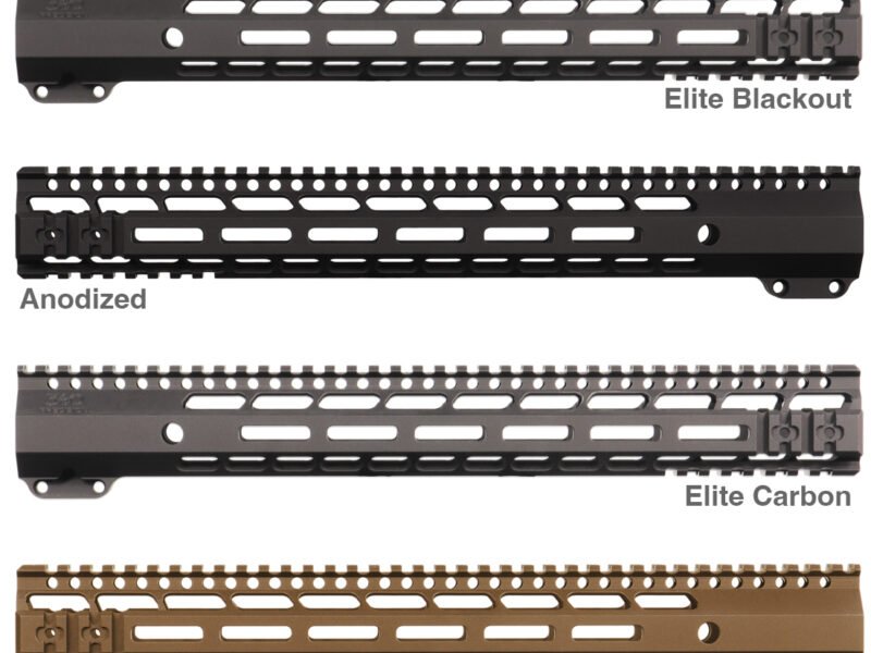 15" AR-15 / M4 handguards Anodized Cerakote