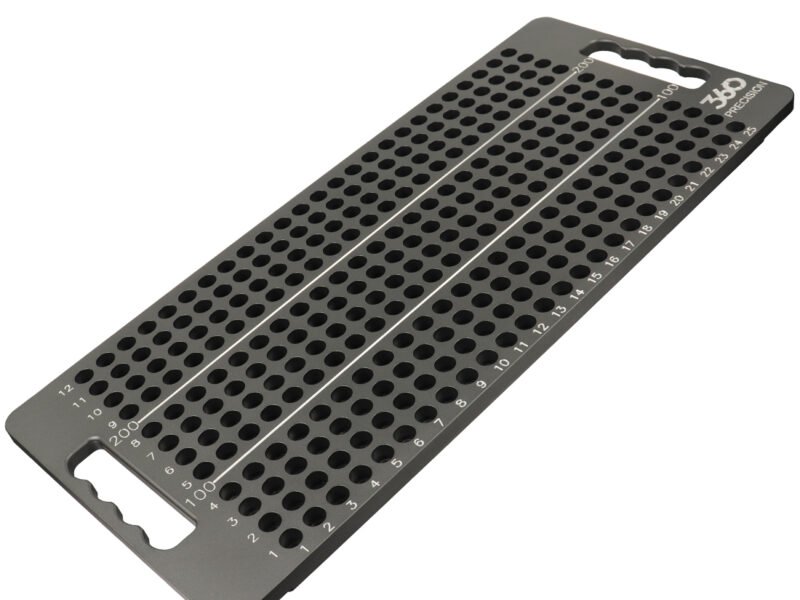 360 Precision aluminum reloading tray