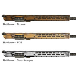 16″ AR-15 / M4 Heavy Duty Aluminum Complete Upper: Battleworn