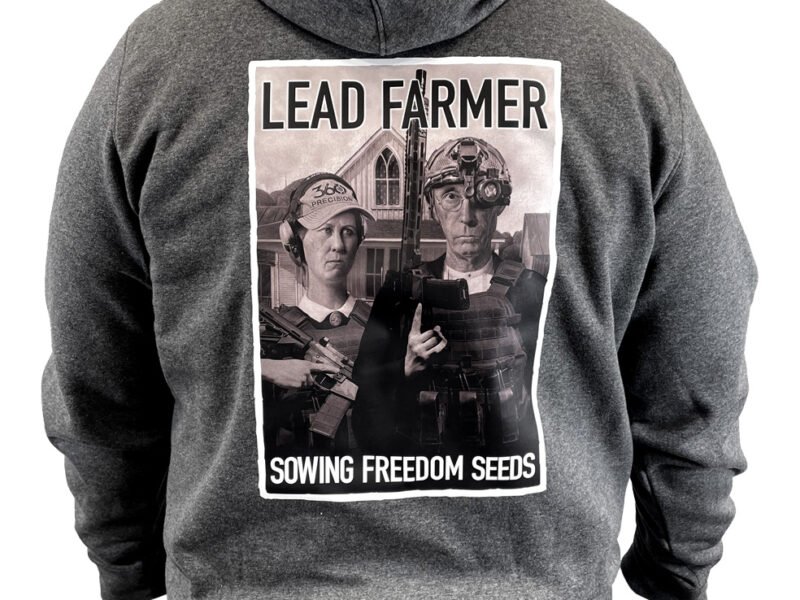 360 Precision Hoodie - Freedom Seed Farmer back