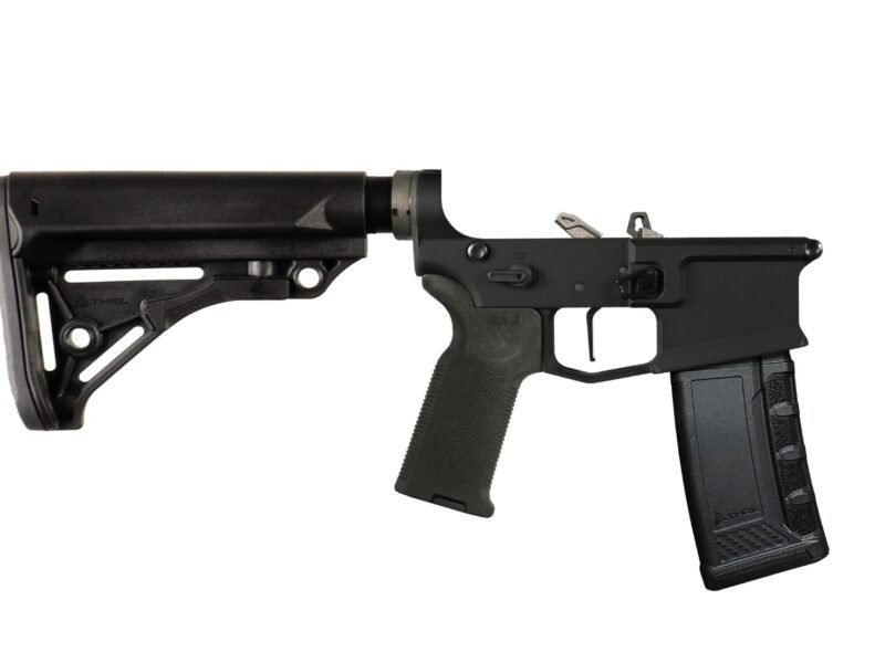 AR-15 / M4 Heavy Duty Aluminum Complete Lower: One Color Cerakote