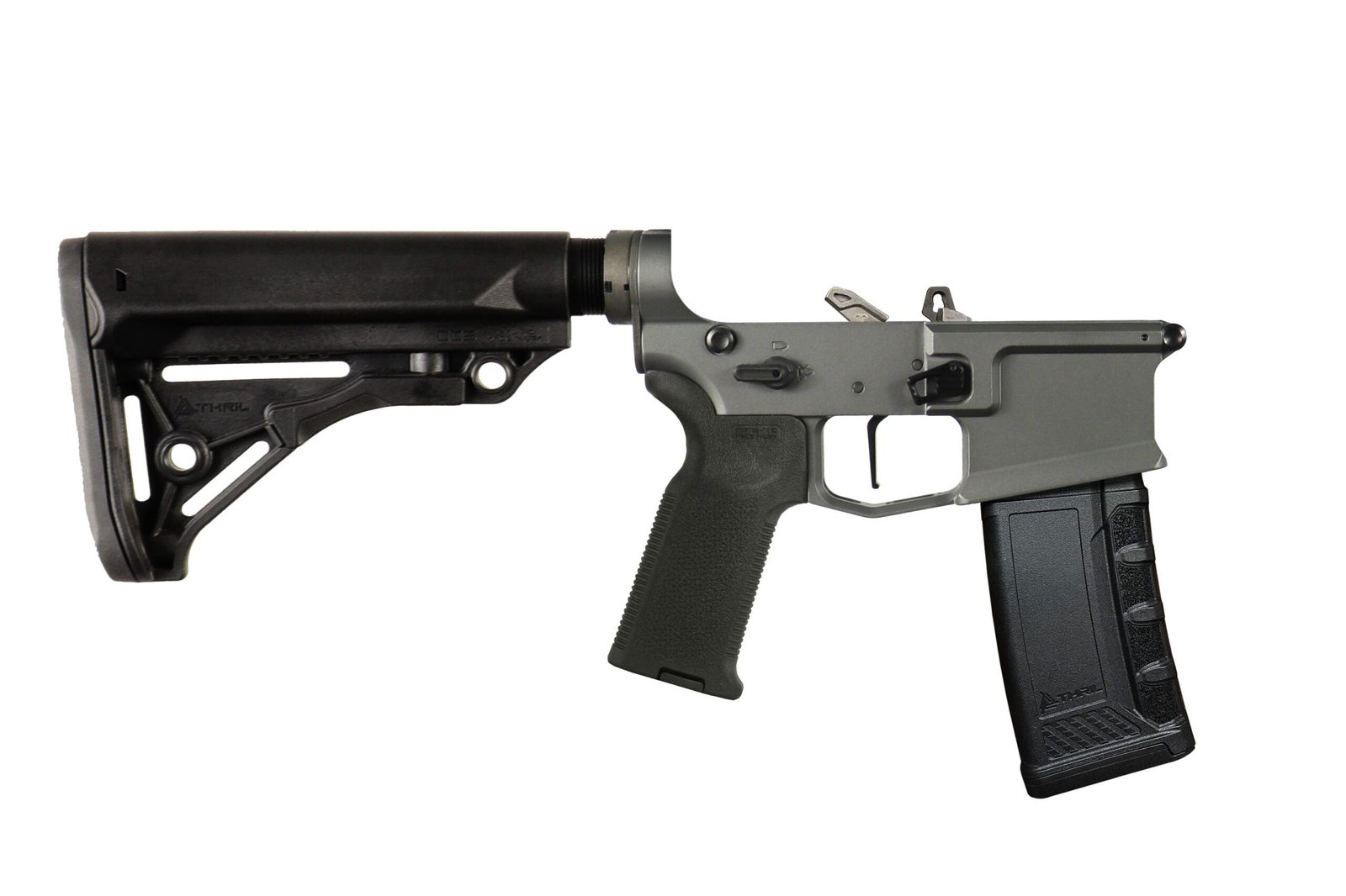 AR-15 / M4 Heavy Duty Aluminum Complete Lower: One Color Cerakote - Image 3