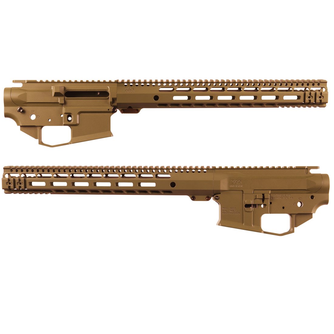 15" Heavy Duty Billet Aluminum AR-15 / M4 Builders Set One-Color Cerakote - Image 3